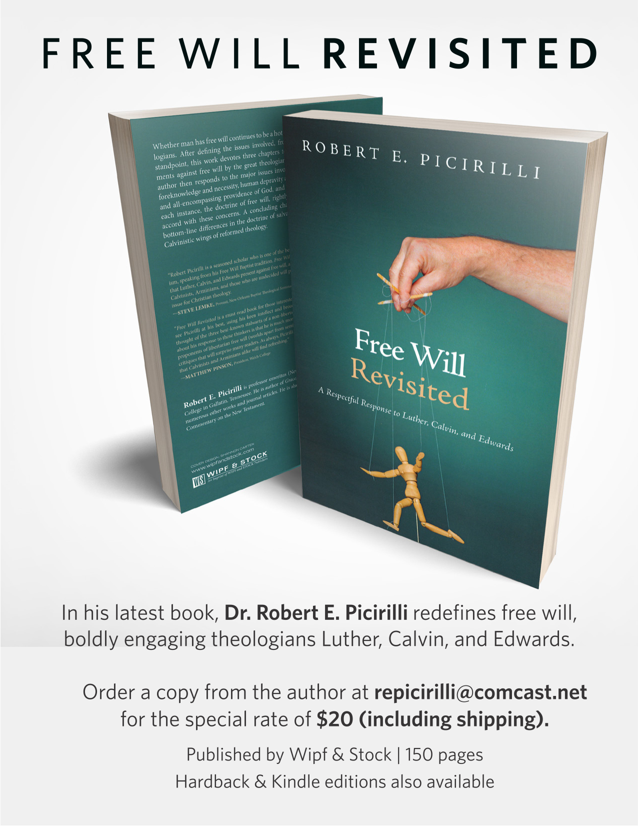 free will book ad